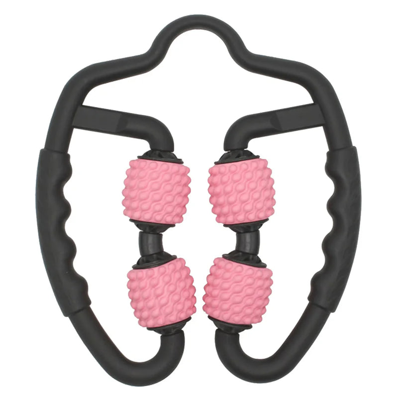 CelluSculpt - Handmassagerol met verhoogde randen en gebogen zijhandgrepen