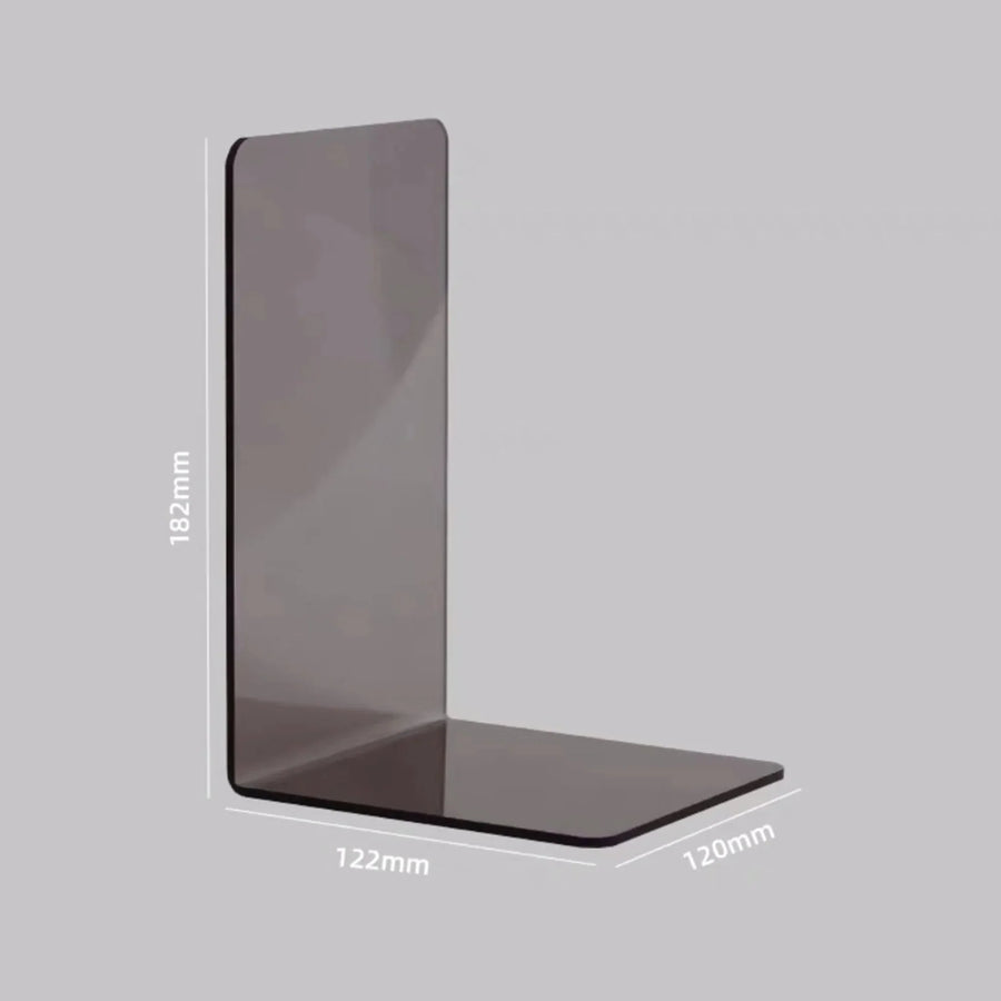 PureStack - Lichtgewicht en duurzame boekensteunen van acryl voor een minimalistisch ontwerp
