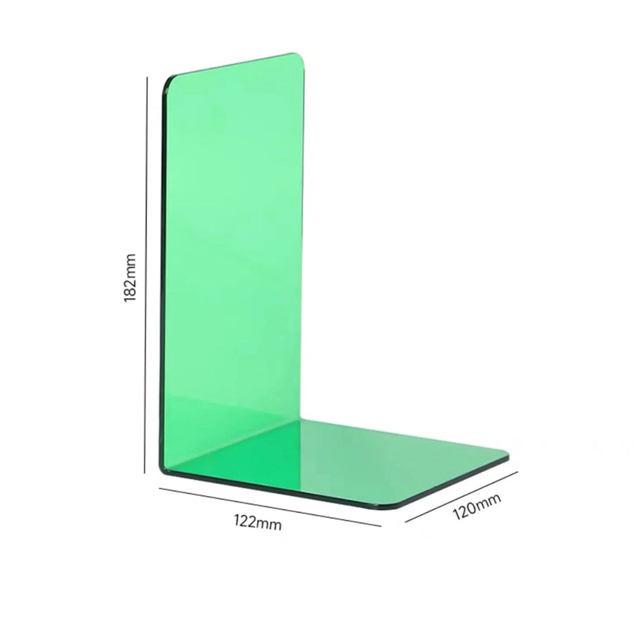 PureStack - Lichtgewicht en duurzame boekensteunen van acryl voor een minimalistisch ontwerp