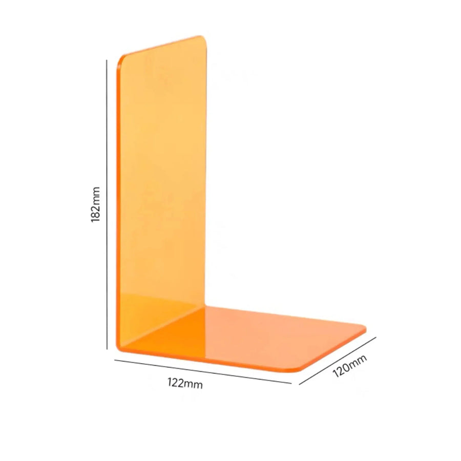 PureStack - Lichtgewicht en duurzame boekensteunen van acryl voor een minimalistisch ontwerp