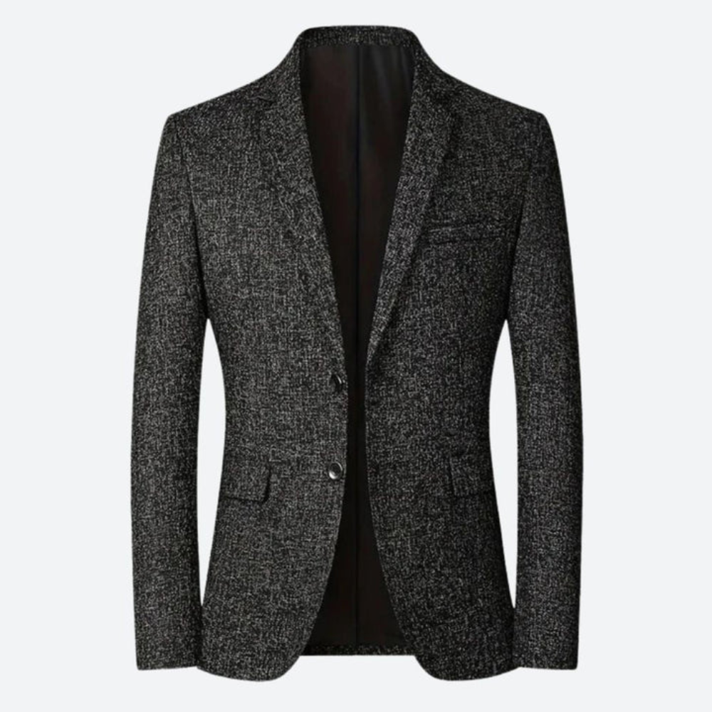 Felix - Slim-fit jasje met reverskraag en tweeknoopssluiting