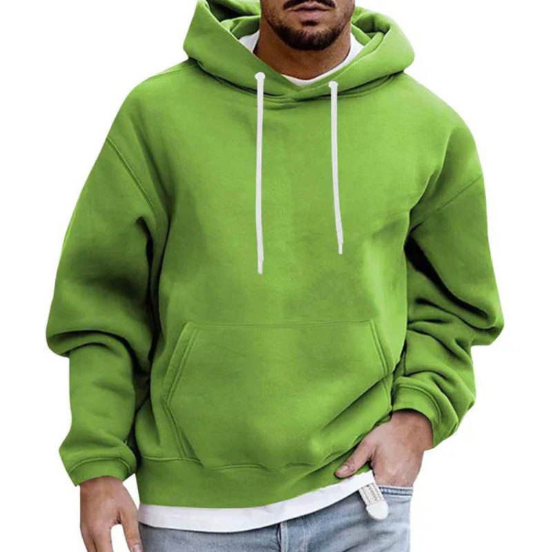 Stefan -  Relaxte oversized hoodie met praktische zakken