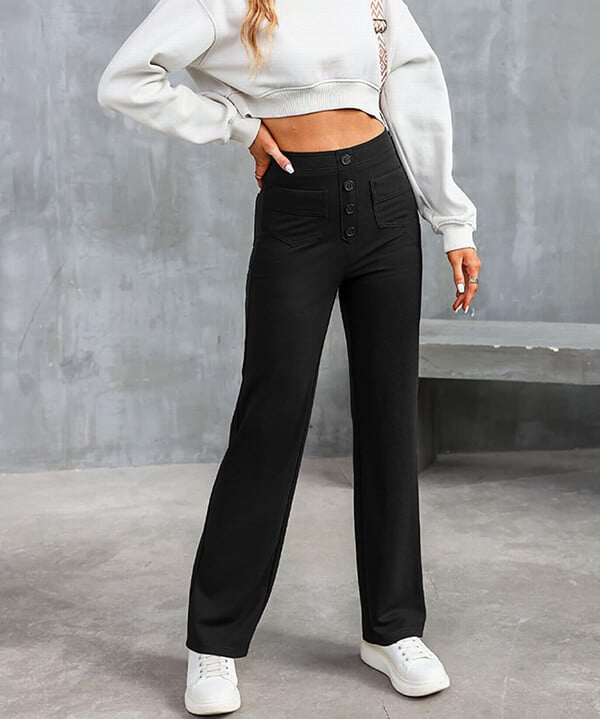 ComfortRise™ - Elastische Casual Broek