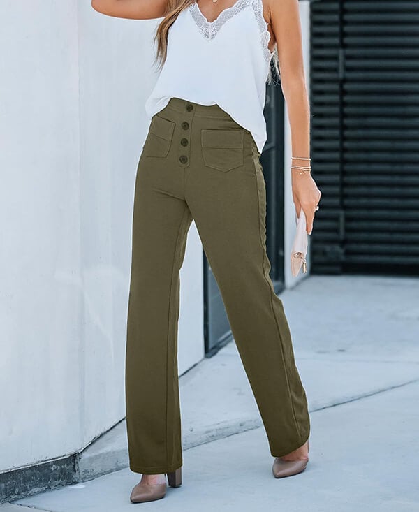 ComfortRise™ - Elastische Casual Broek
