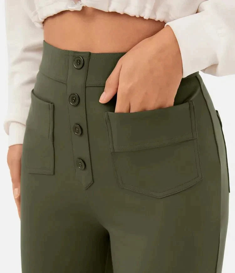 ComfortRise™ - Elastische Casual Broek