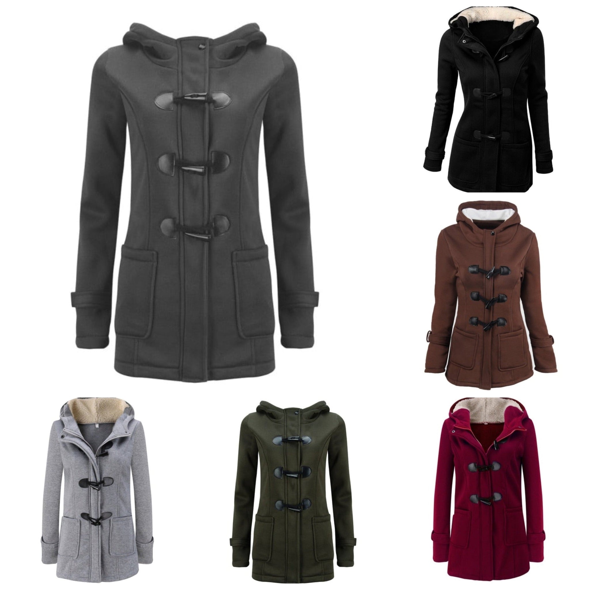 Emma - Veelzijdige Parka met lange mouwen en afneembare capuchon