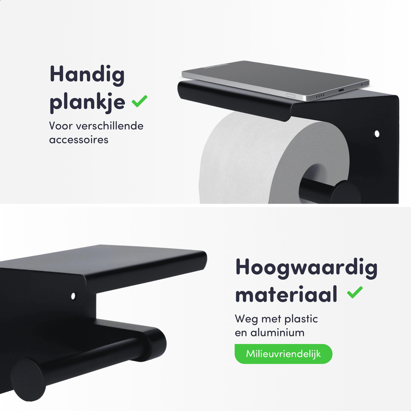 SmartHold™️ - Stijlvolle Toiletpapier Houder