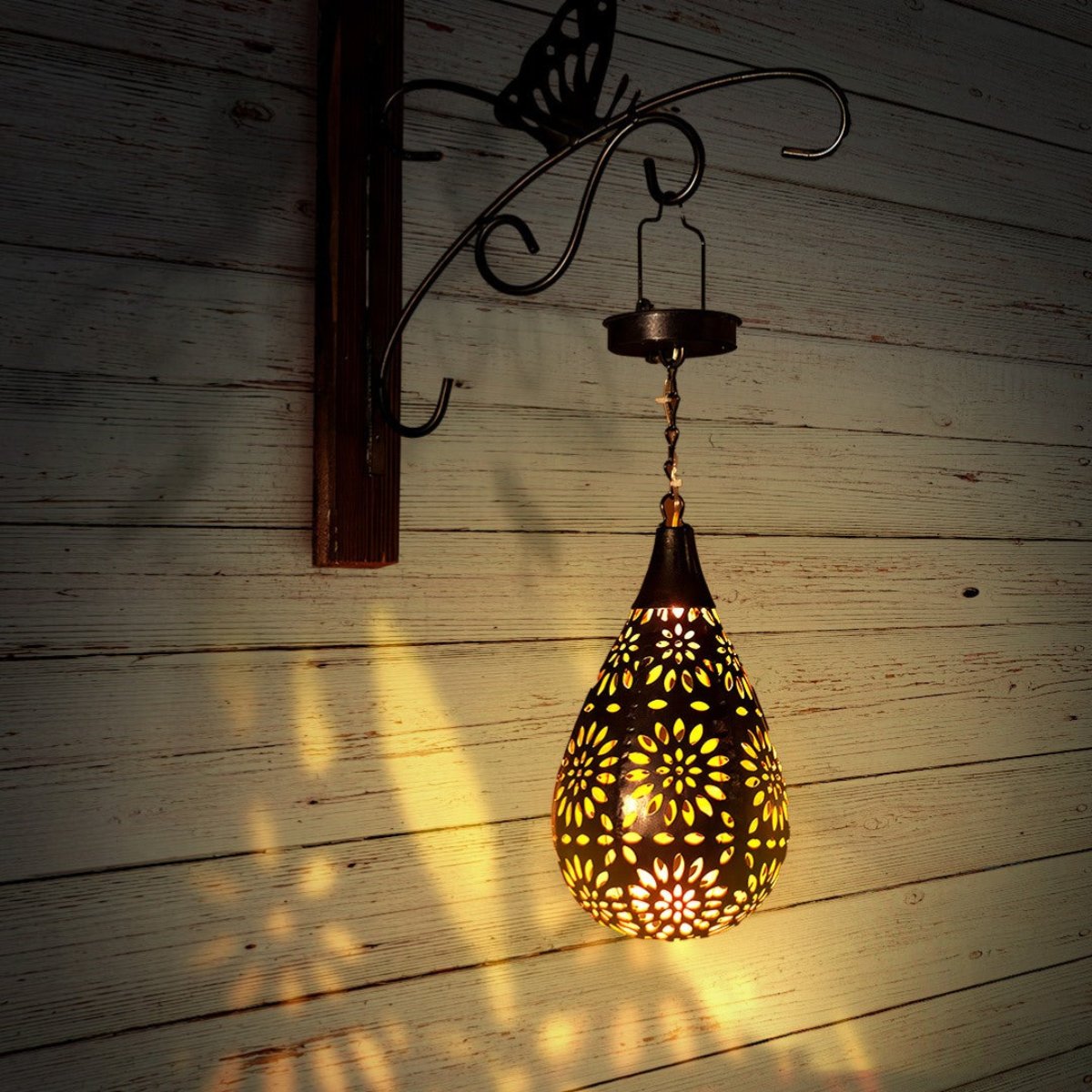 GlowNest – Zonne-tuinverlichting met zachte gloed en automatische schemer-tot-dageraadfunctie