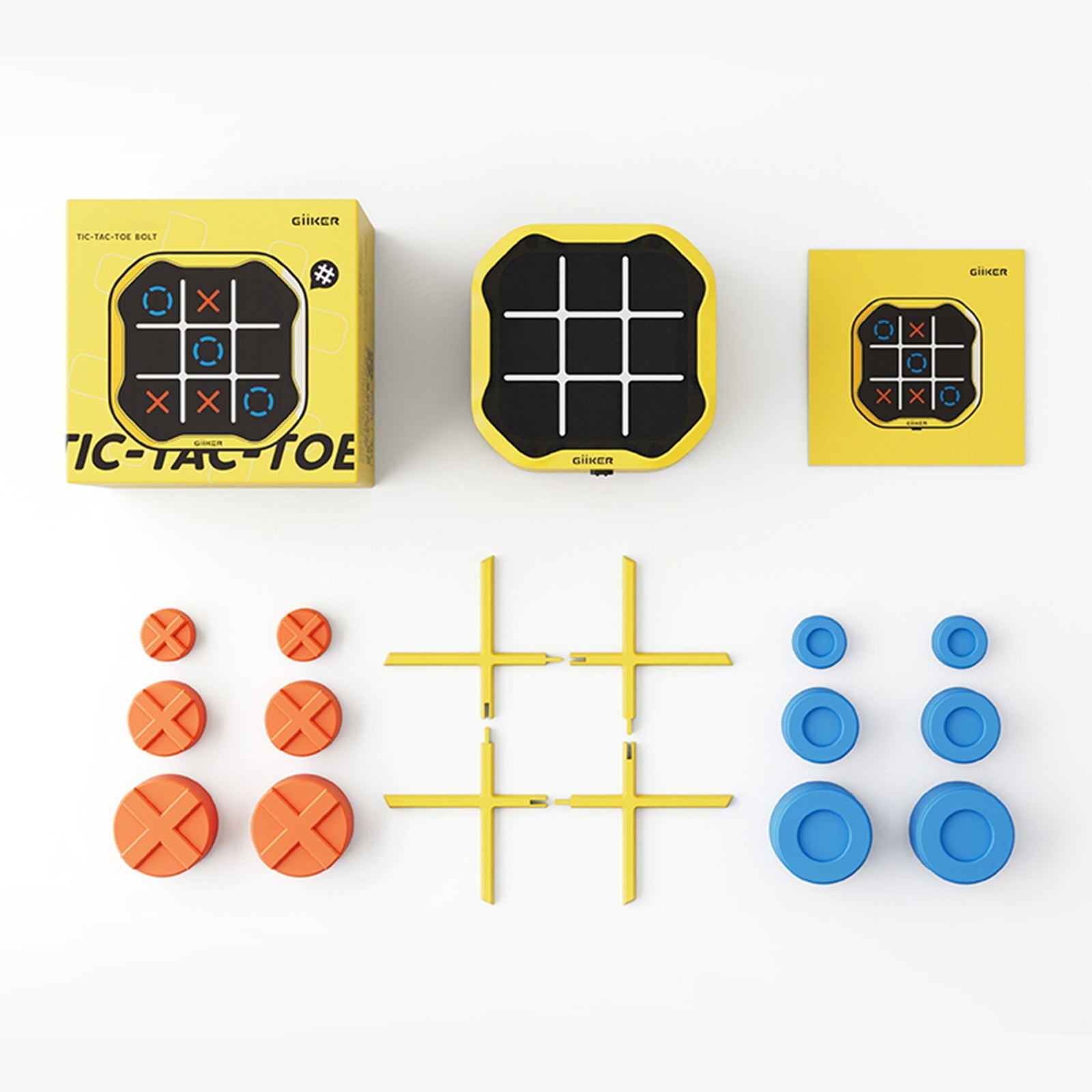MentiBox - Rechthoekige elektronische puzzel met raster en knoppen