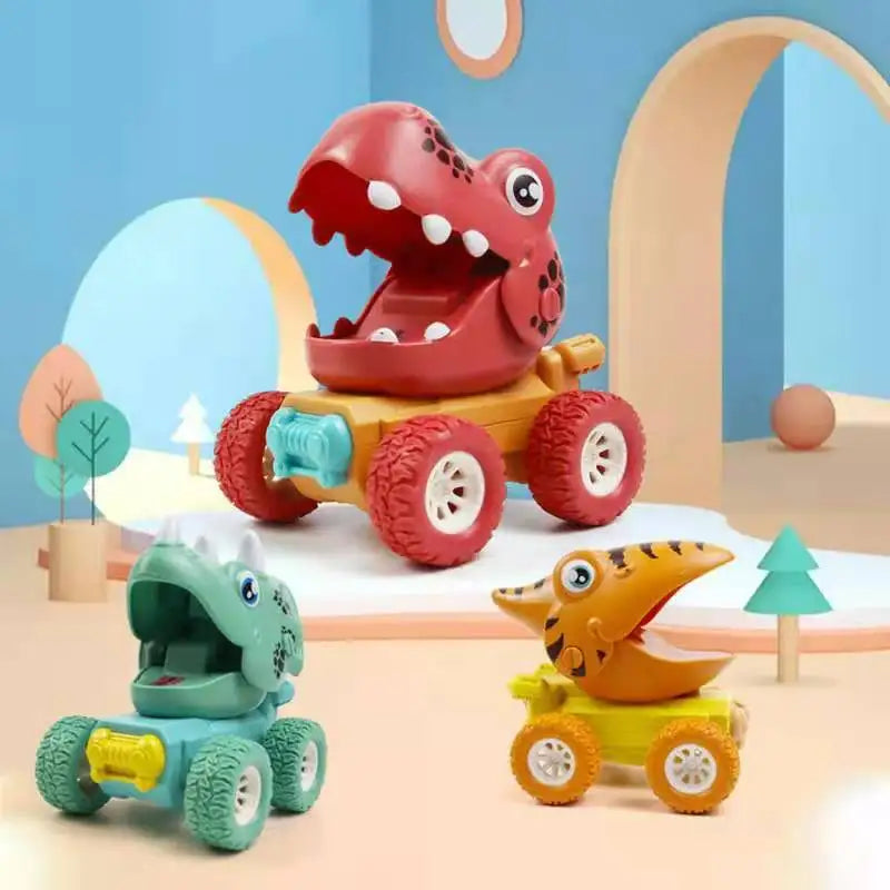 DinoTorque – Monstertruck speelgoed met dinosauruskop en grote wielen