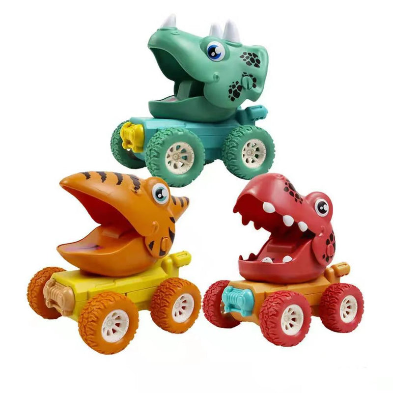 DinoTorque – Monstertruck speelgoed met dinosauruskop en grote wielen
