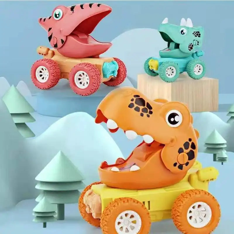 DinoTorque – Monstertruck speelgoed met dinosauruskop en grote wielen