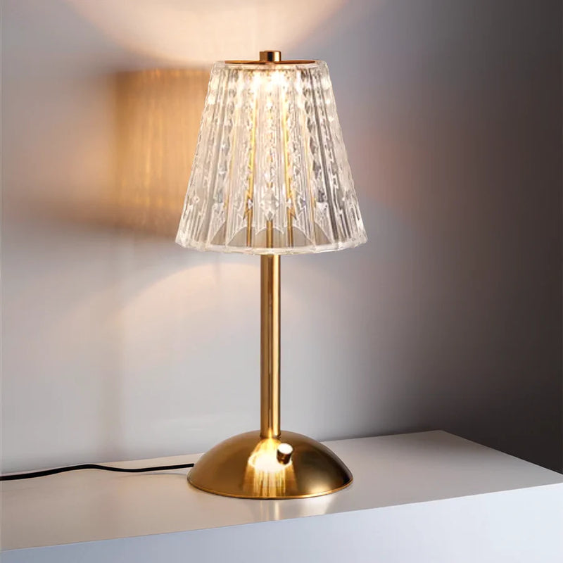 NovaGlow - Elegante artistieke lamp met een betoverend stralend design