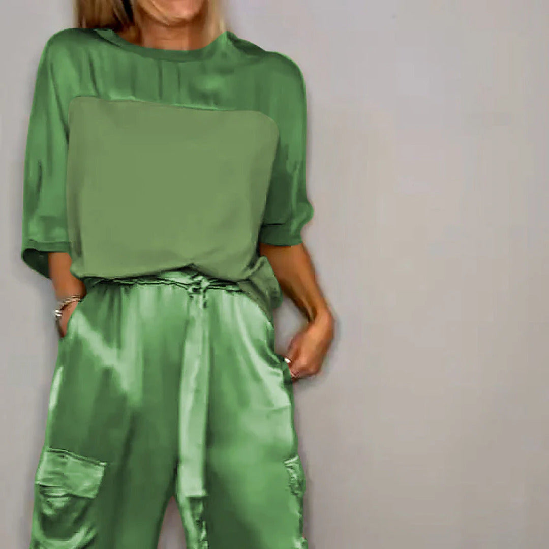 Melitta - Tijdloze Elegante Twinset Dames met Comfortabele Pasvorm-1