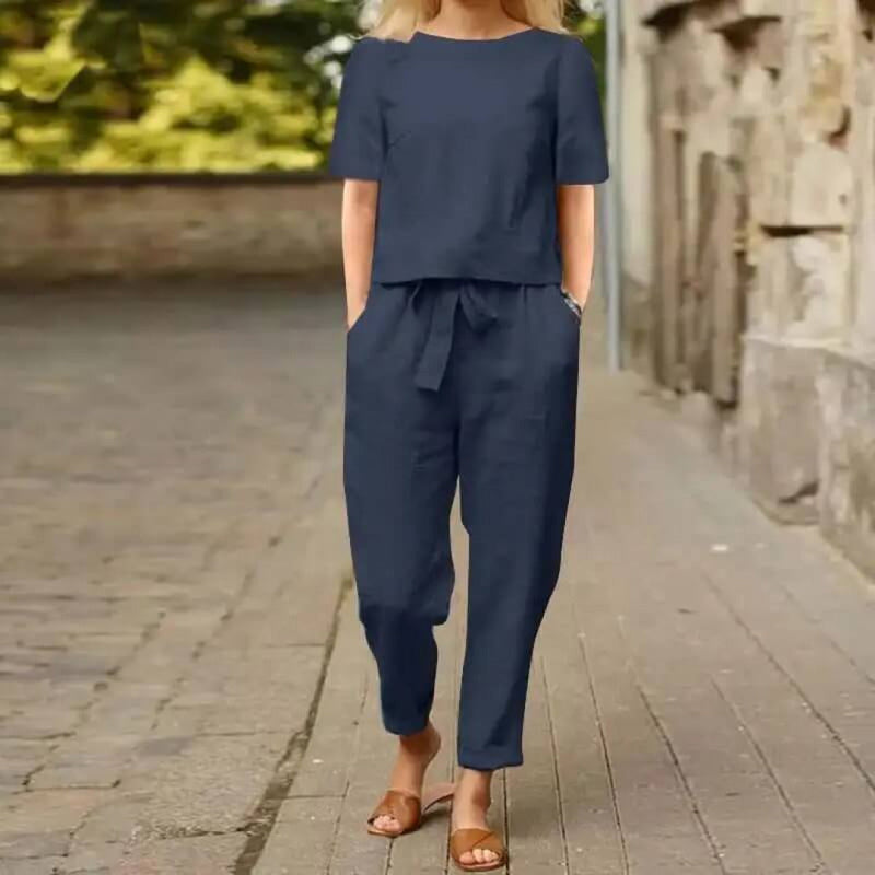 Variant image for Ottilie - Comfortabele Casual Twinset met Trendy Design-8