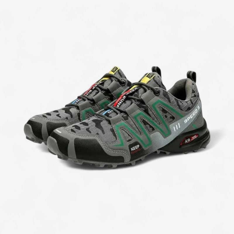 TrekMaster – Antislip Vetersneakermet Ronde Neus