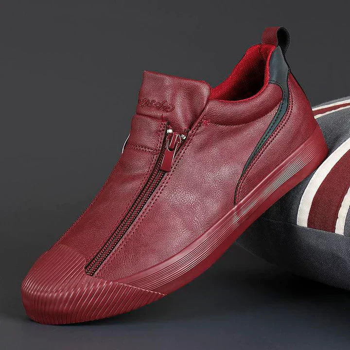 Carl - Comfortabele antislipschoenen met verstelbare rits