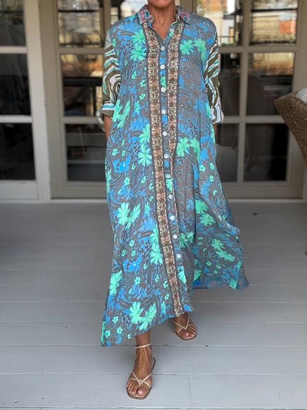 TranquiStyle™ - Veelzijdige Midi Jurk