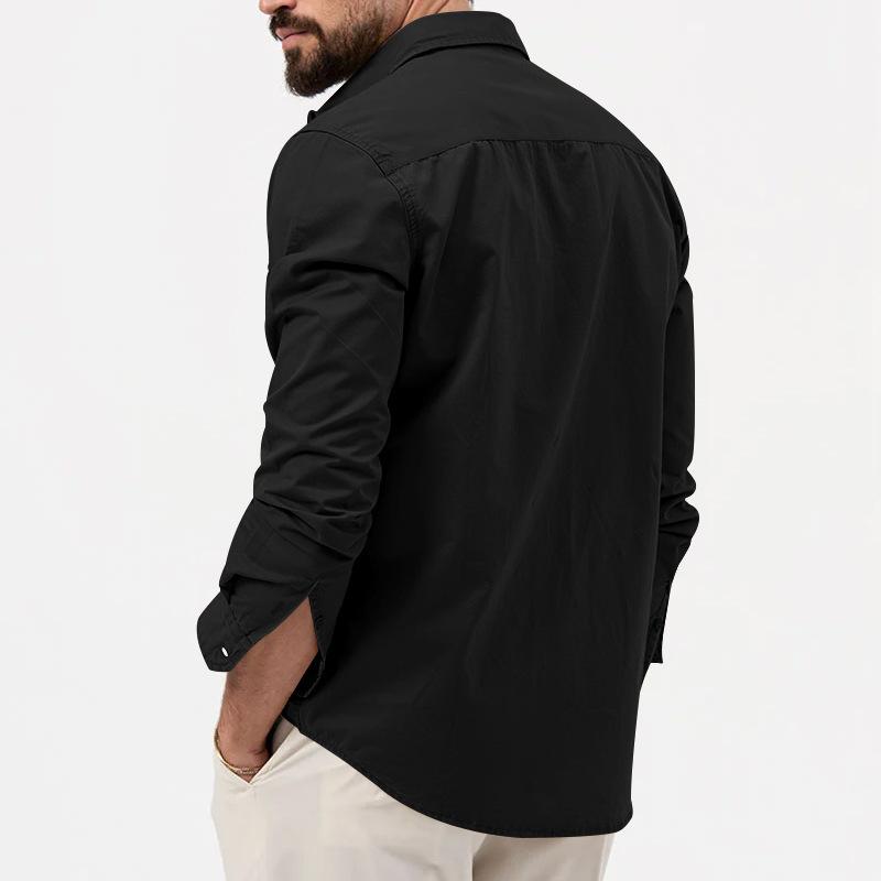 Paul - Shirt van topkwaliteit met een praktische borstzak
