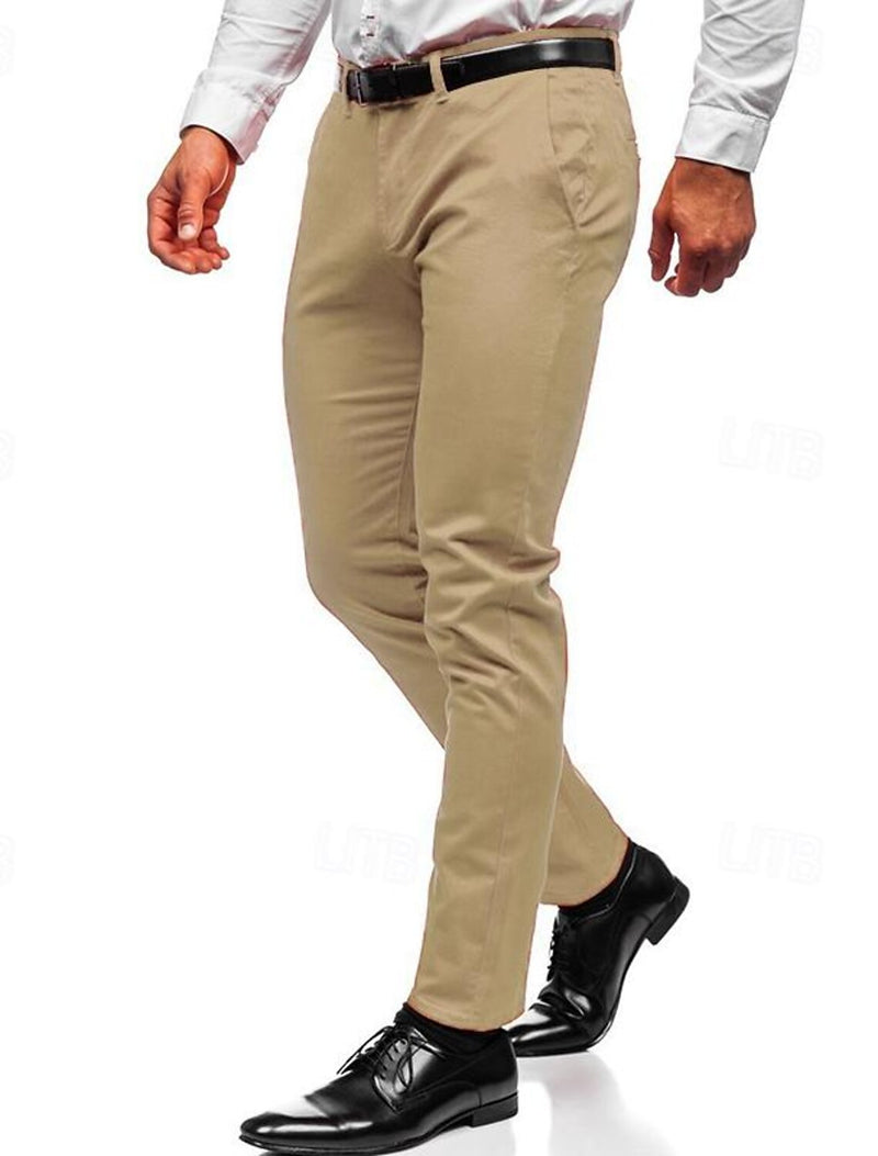 Ryan – Moderne Slim-Fit Broek met Zijzakken