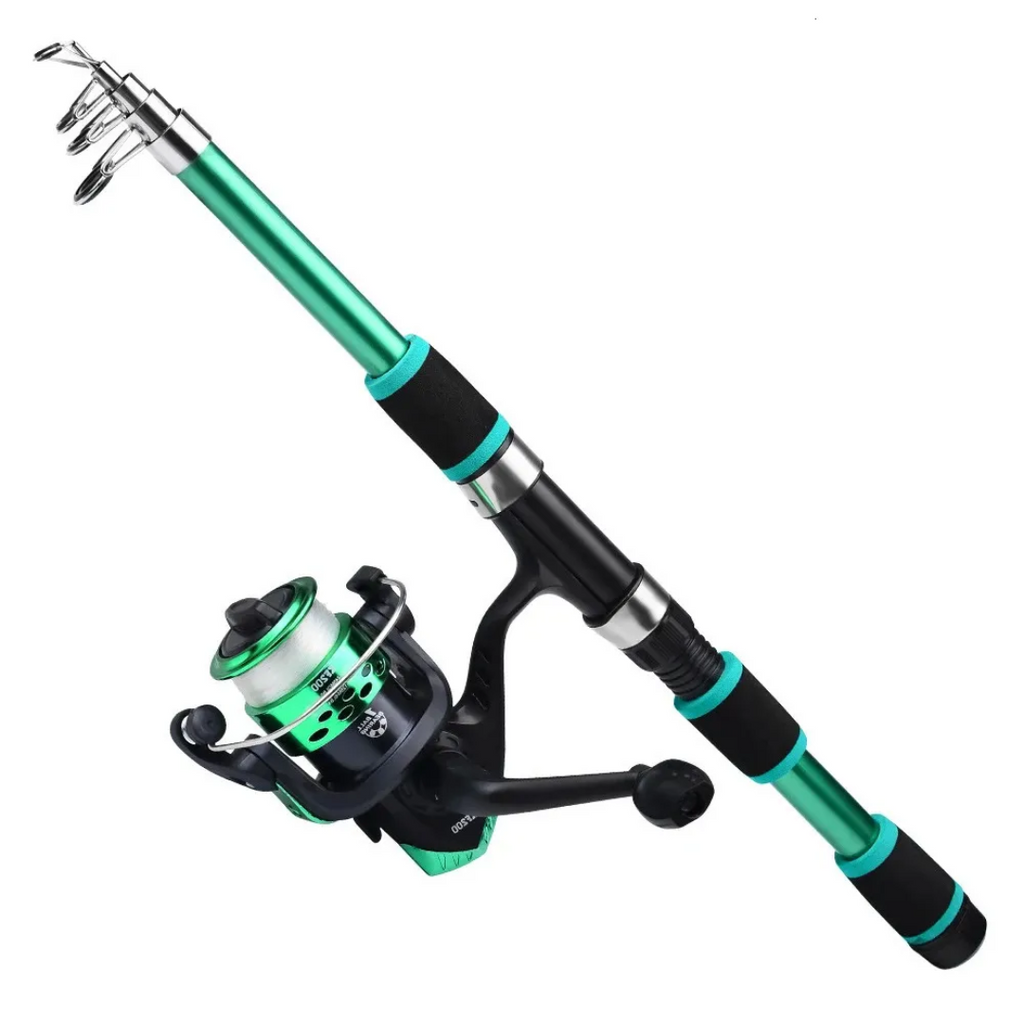 CatchMaster – Telescopische Vissstaaf Set voor Beginners en Ervaren Vissers