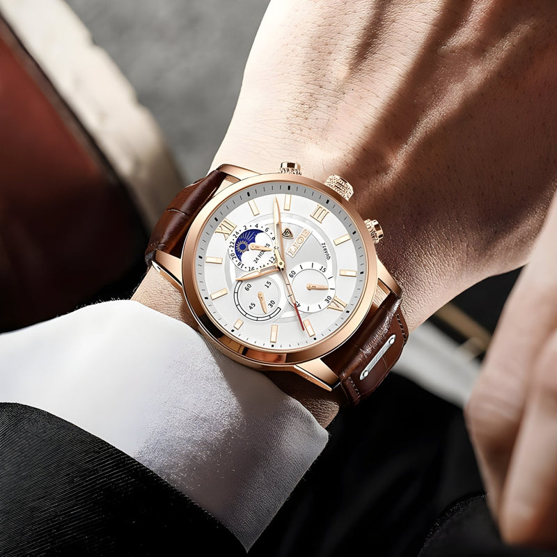 Eiden - Verfijnd horloge met slank modern ontwerp en praktische functies voor dagelijks gebruik
