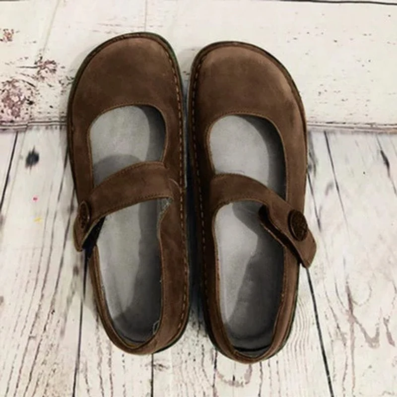 Isla – Klassieke Mary Jane-schoenen met ronde neus en verstelbare band