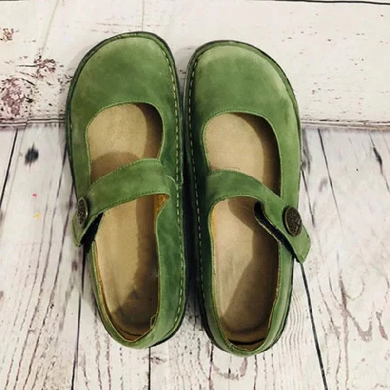 Isla – Klassieke Mary Jane-schoenen met ronde neus en verstelbare band