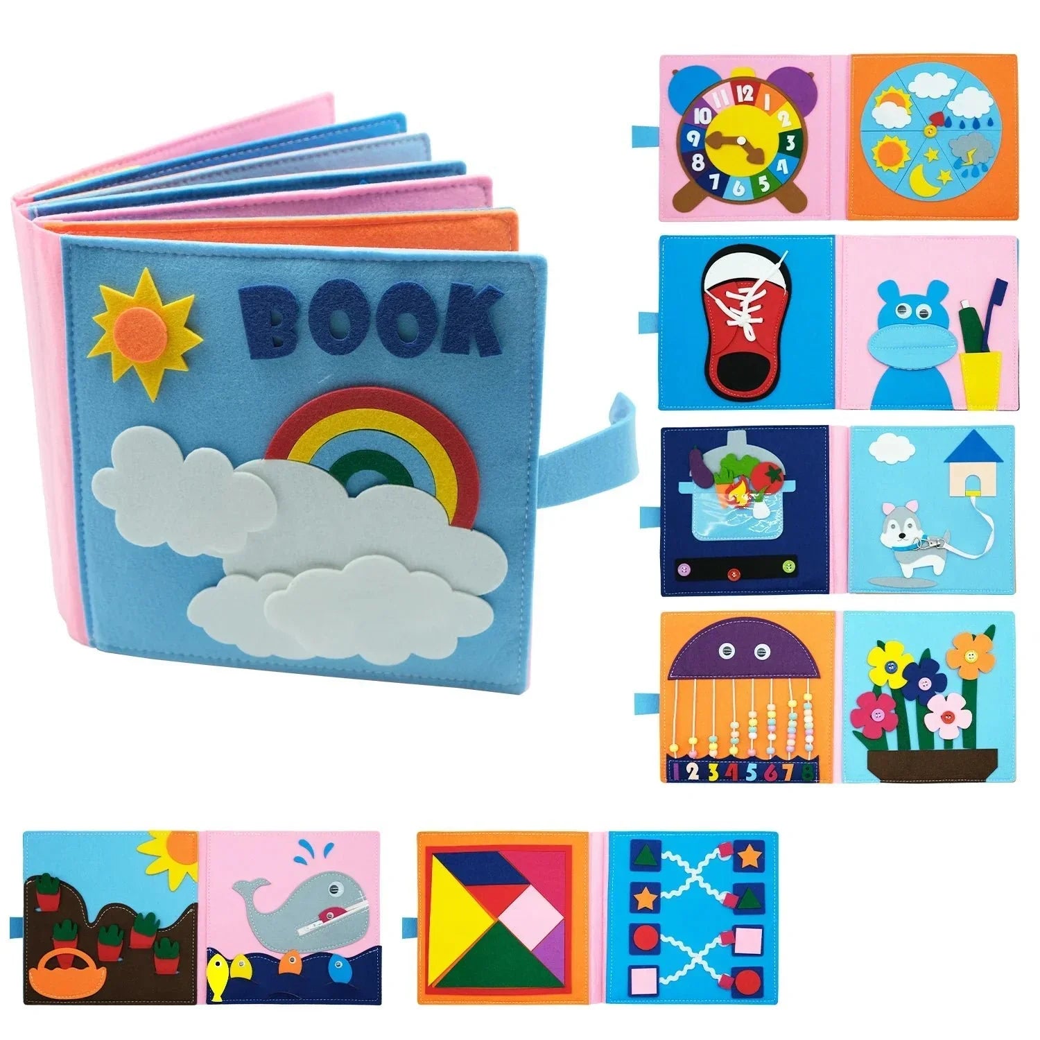 StoryBook - Montessoriverhalenboek met ontwikkelingsspelletjes