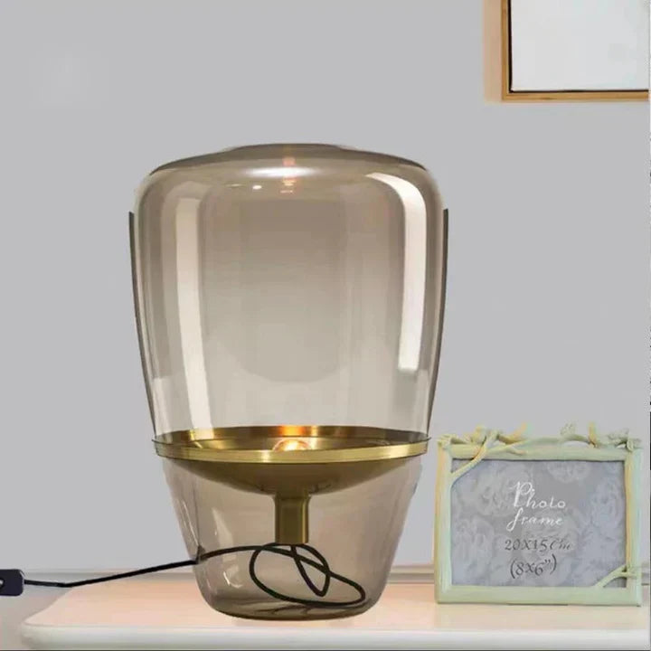 Lumiara - Eigentijdse glazen tafellamp met energiezuinige LED