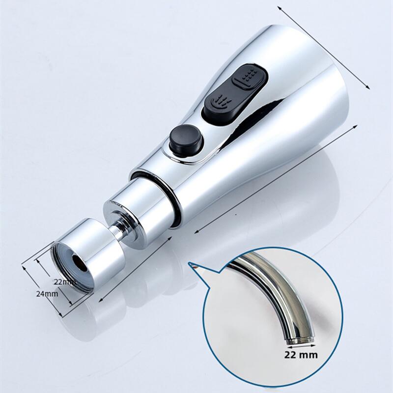 SpinSpray - 360°-kraansproeikop met aanpasbare watermodi