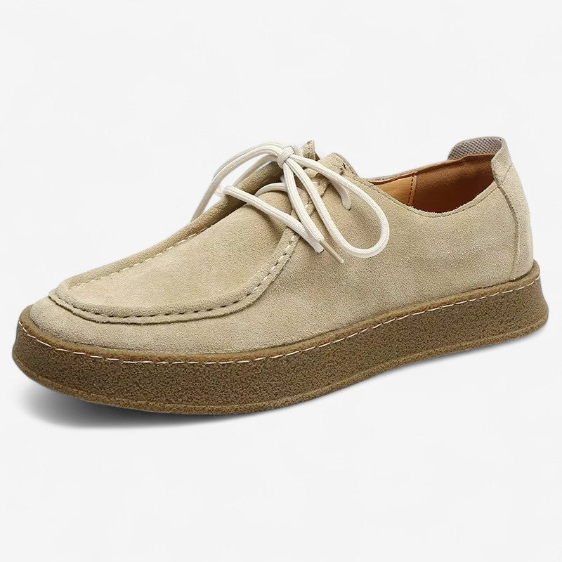 Ethan - Casual Veterschoenen met Ronde Neus
