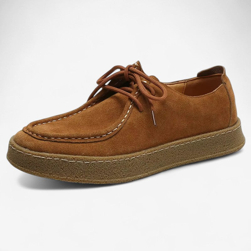 Ethan - Casual Veterschoenen met Ronde Neus
