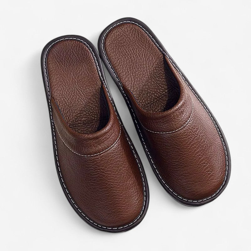 CozyStep – Ronde Teen Slippers met Slip On Ontwerp