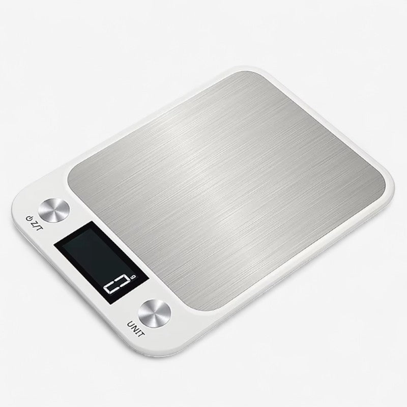 WeighEase – Elektronische Keukenweegschaal met Digitaal Display en Knopbediening