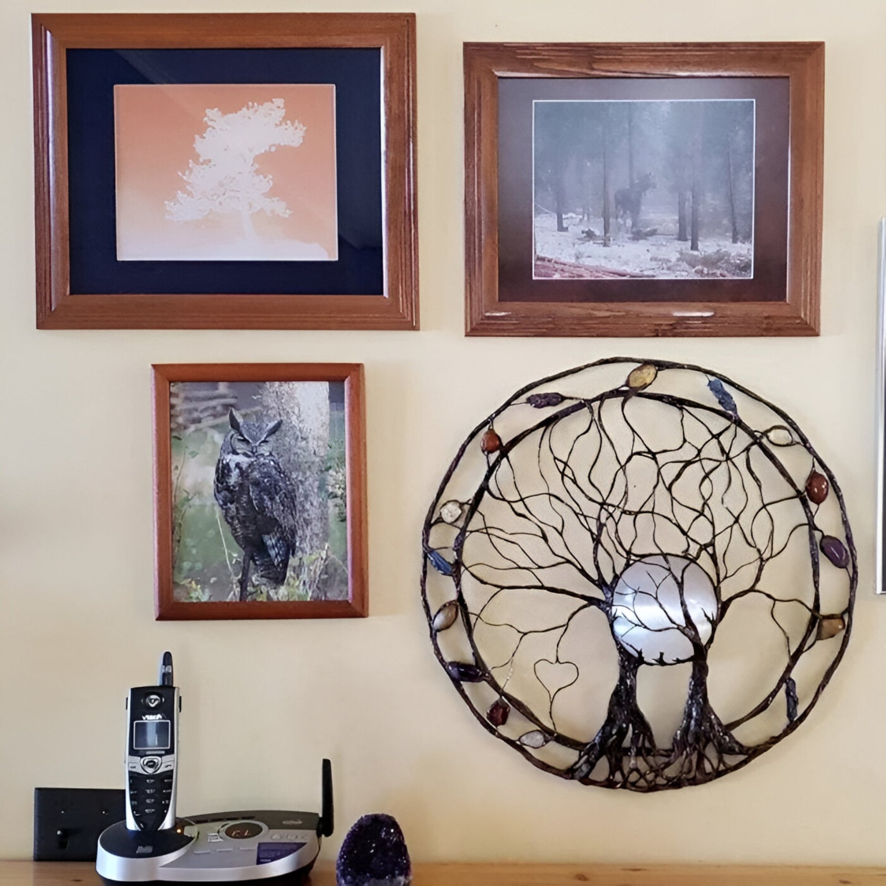 EternaBloom - Boeiend kunstwerk van de levensboom voor spirituele woningdecoratie