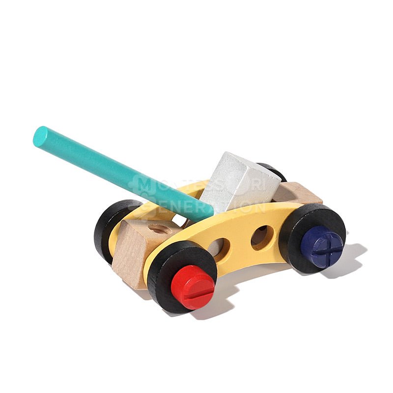 ToolMaster - Houten gereedschapsset om creativiteit en motoriek te stimuleren