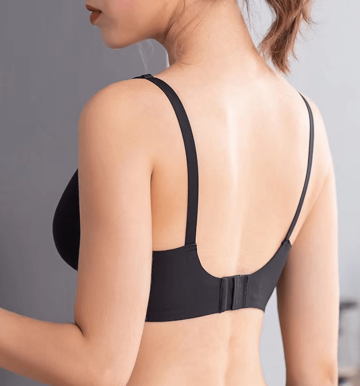 Lena - Draadloze V-hals Bralette met naadloze pasvorm en verstelbare bandjes