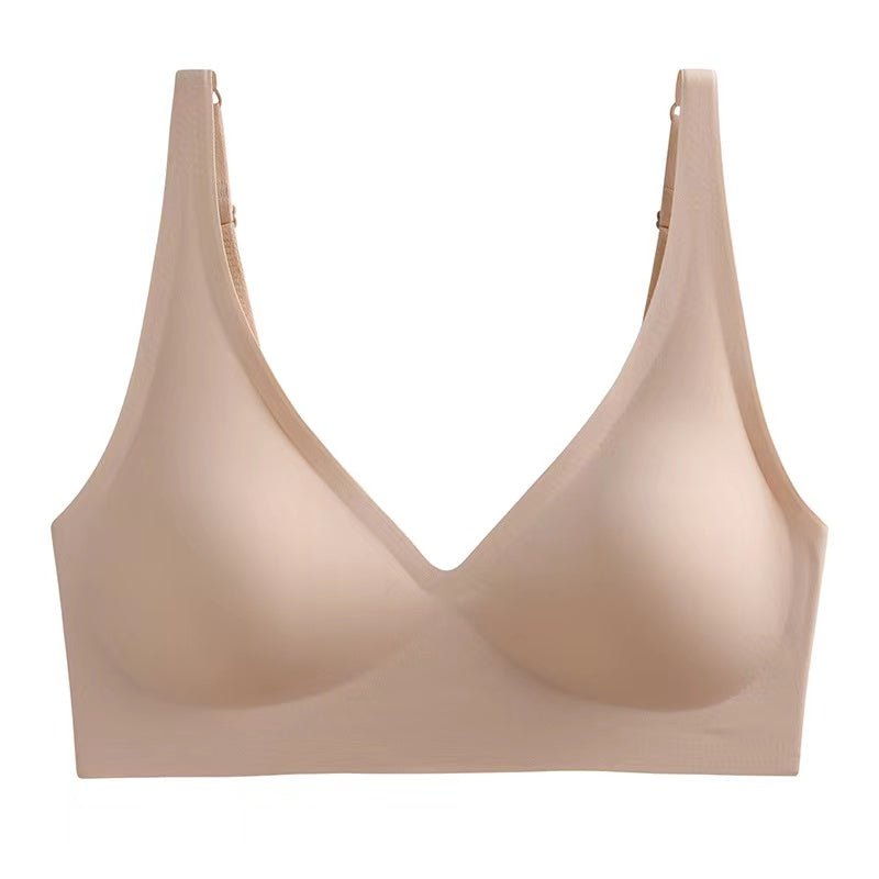 Lena - Draadloze V-hals Bralette met naadloze pasvorm en verstelbare bandjes