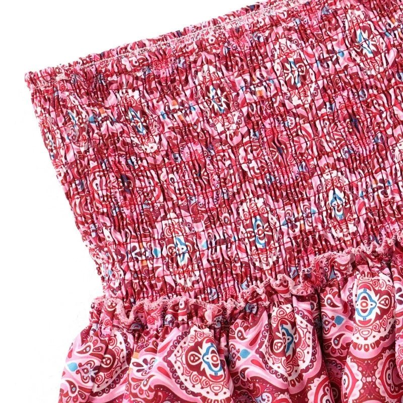 Lila - Chique top met taps toelopende rok