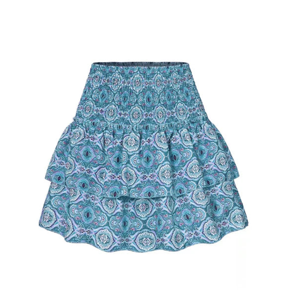 Lila - Chique top met taps toelopende rok