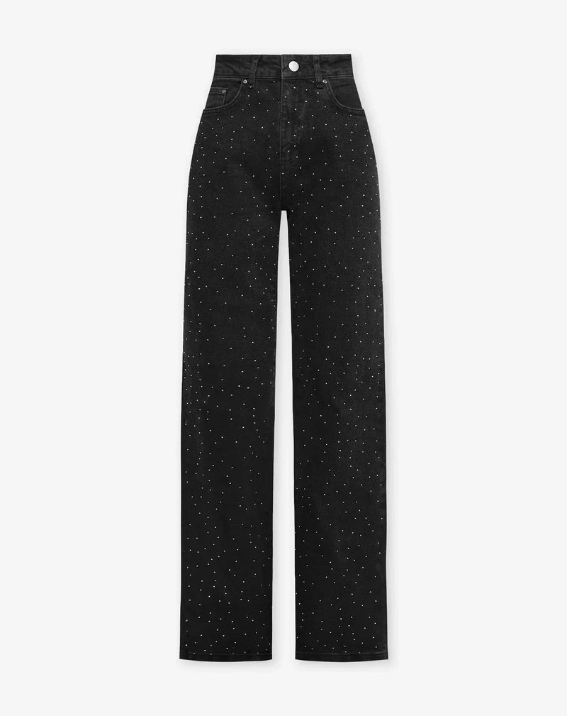 GlamLux - Sprankelende Slim-Fit Jeans met een vleugje glamour
