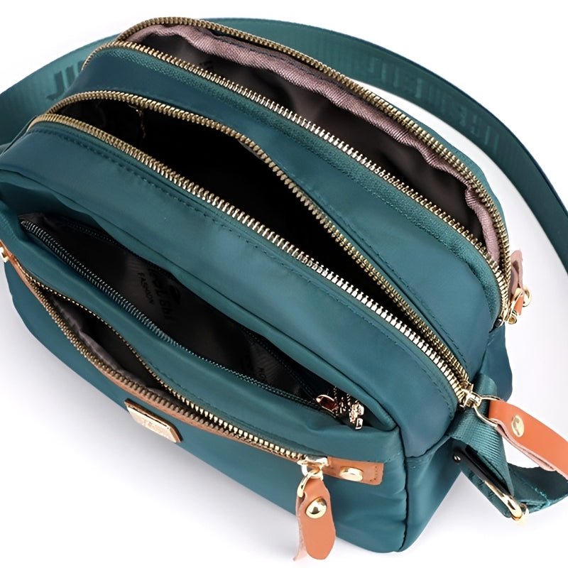 Talia – Lichtgewicht schoudertas met rits aan de voorkant en verstelbare banden