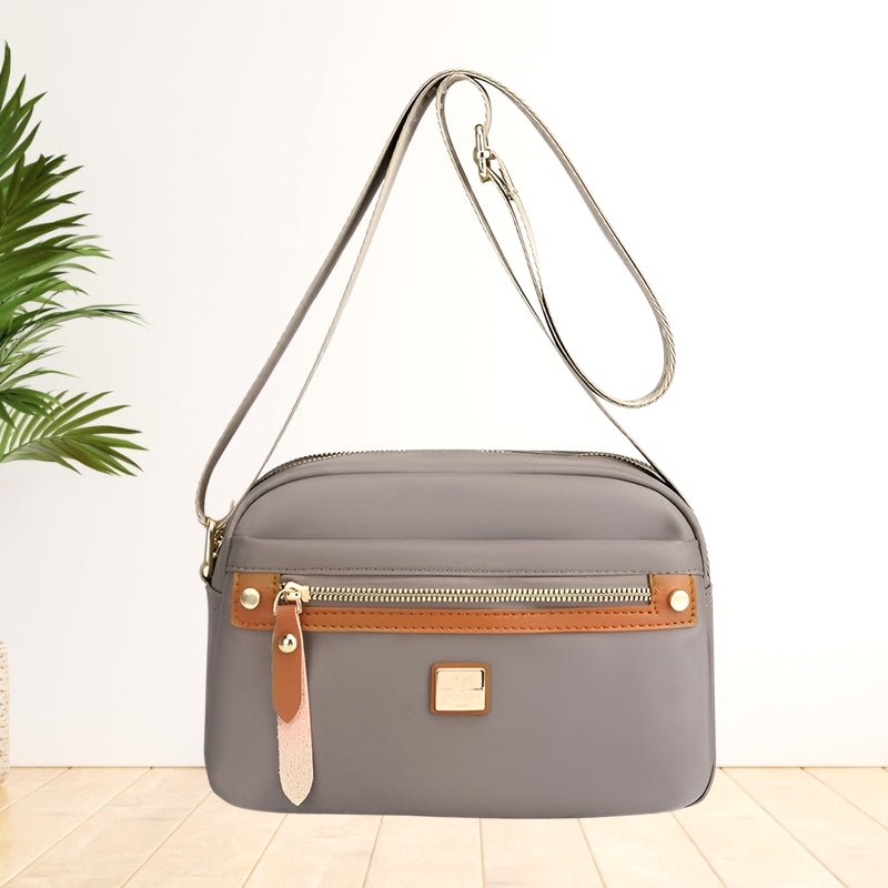 Talia – Lichtgewicht schoudertas met rits aan de voorkant en verstelbare banden