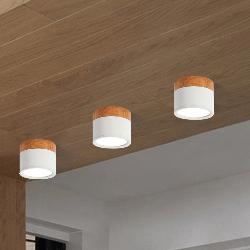 MacaraGlow – Kleine Plafondlamp in Macaronstijl met Klassiek Design