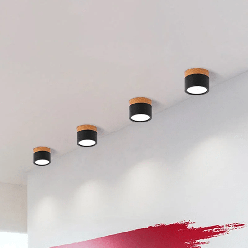 MacaraGlow – Kleine Plafondlamp in Macaronstijl met Klassiek Design
