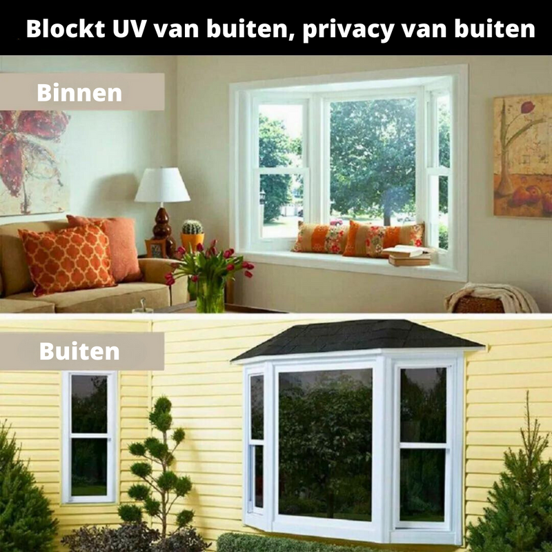ClearView - Privacyfolie voor ramen met UV-bescherming