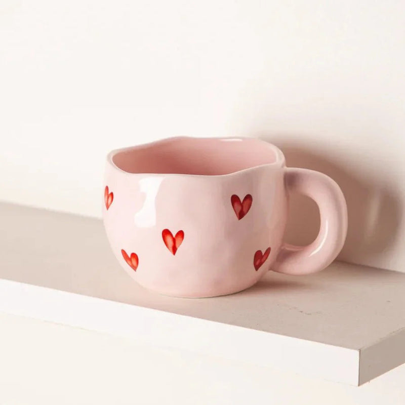 HeartMug - Hartvormige mok ontworpen voor liefde en comfort