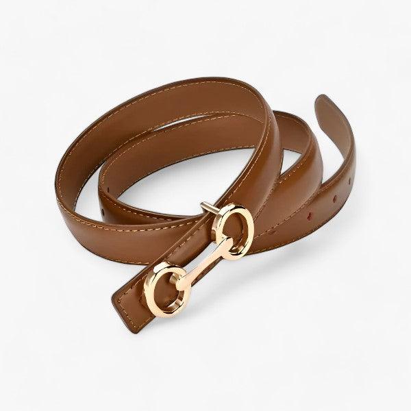 Madeline - Slanke elegante riem met soepele gesp voor moderne outfits