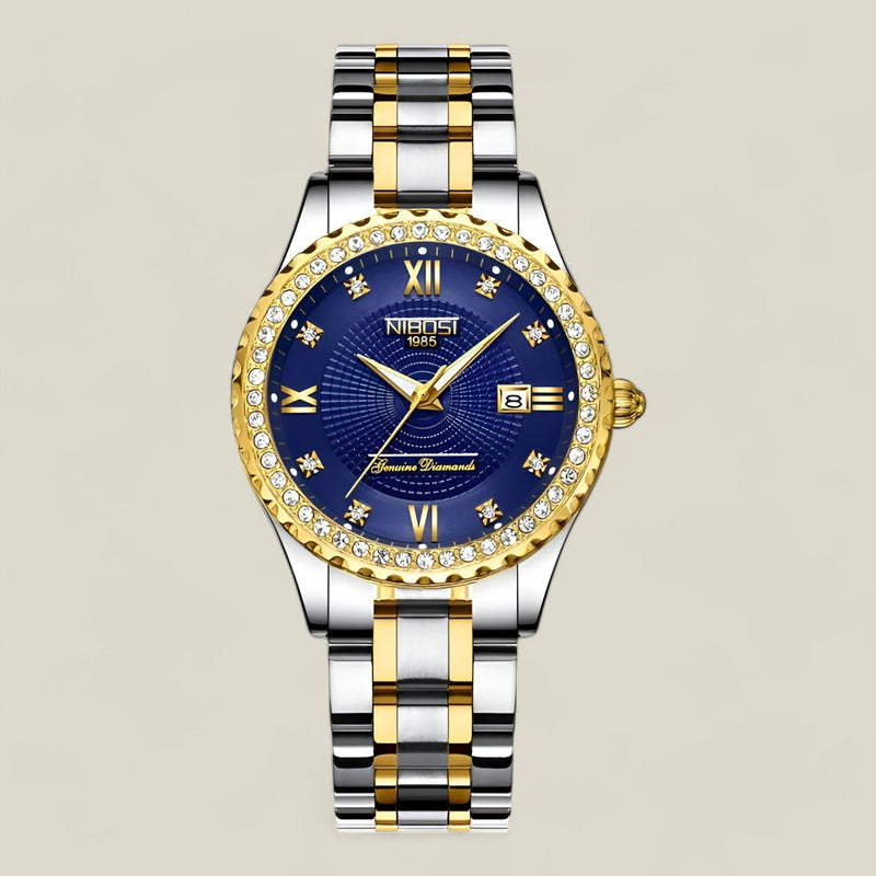 Agnes - Elegant gouden horloge met klassieke armband voor verfijnde stijl